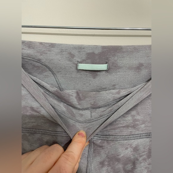 Lululemon Wunder Train Tights 6 Tactile Jacquard Lunar Rock Delicate Mint - Picture 8 of 11